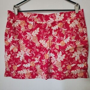 Croft & Barrow Pink and Orange Skort Size XL